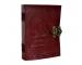 Beautiful Embossed Leather Journal Brown Crow Leather Diary Note Book 